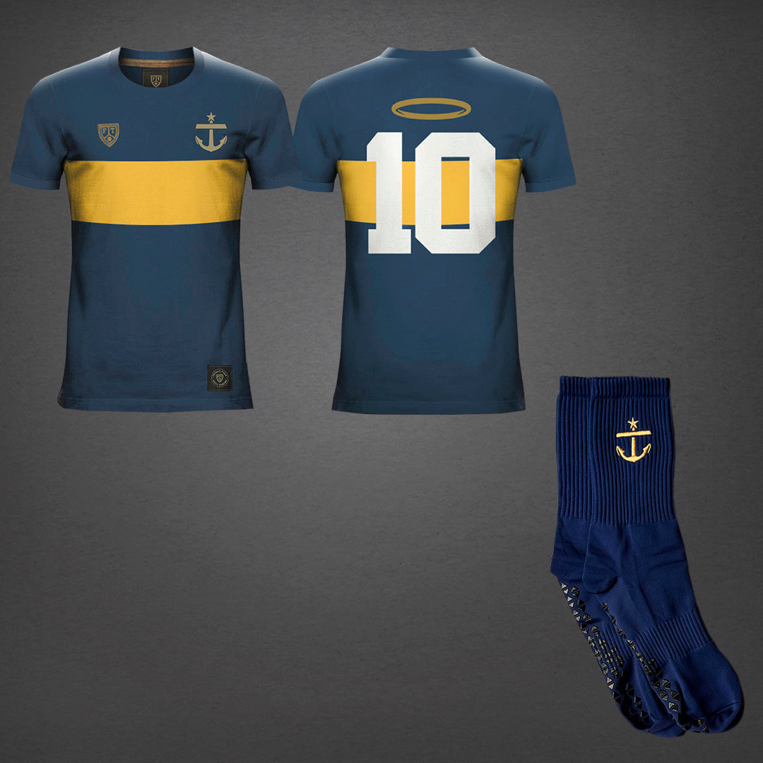 Ancla Tributo Dios + Media Ancla Azul