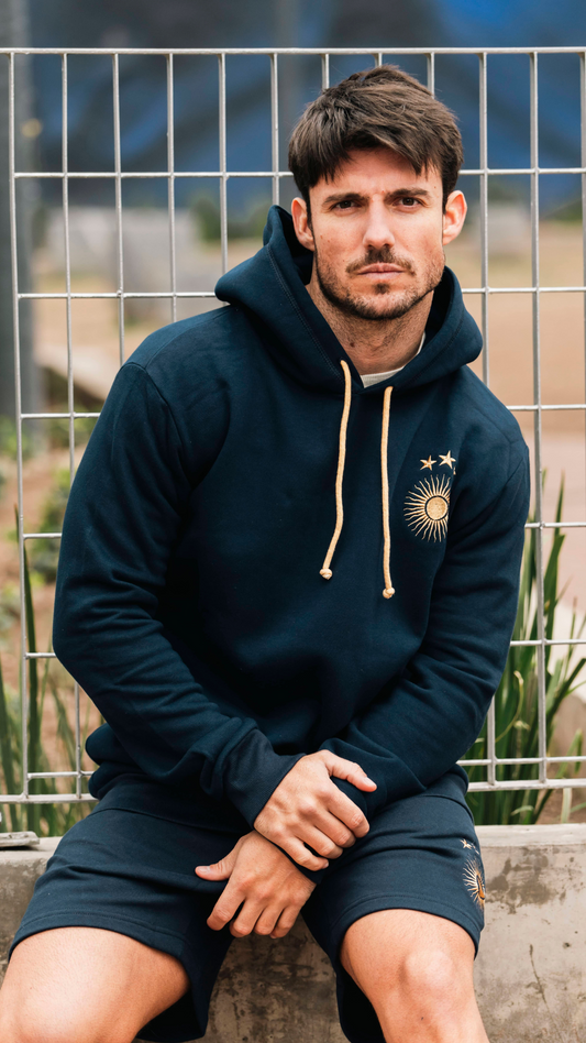 Hoodie Sol Azul Campeones