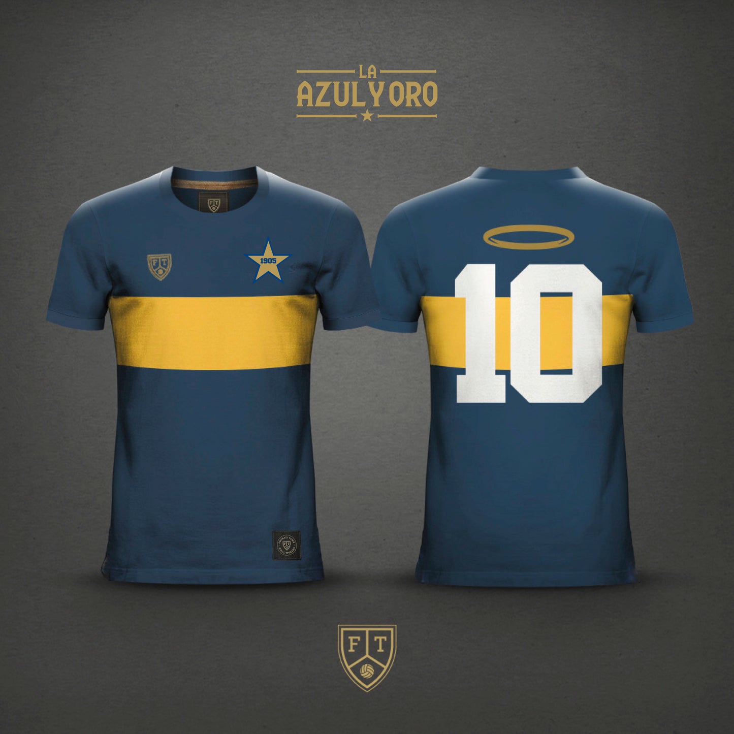 Azul y Oro Tributo D10S