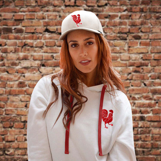 Hoodie Gallina Blanco