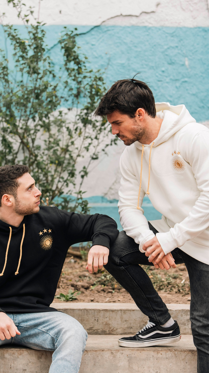 Hoodie Sol Blanco Campeones