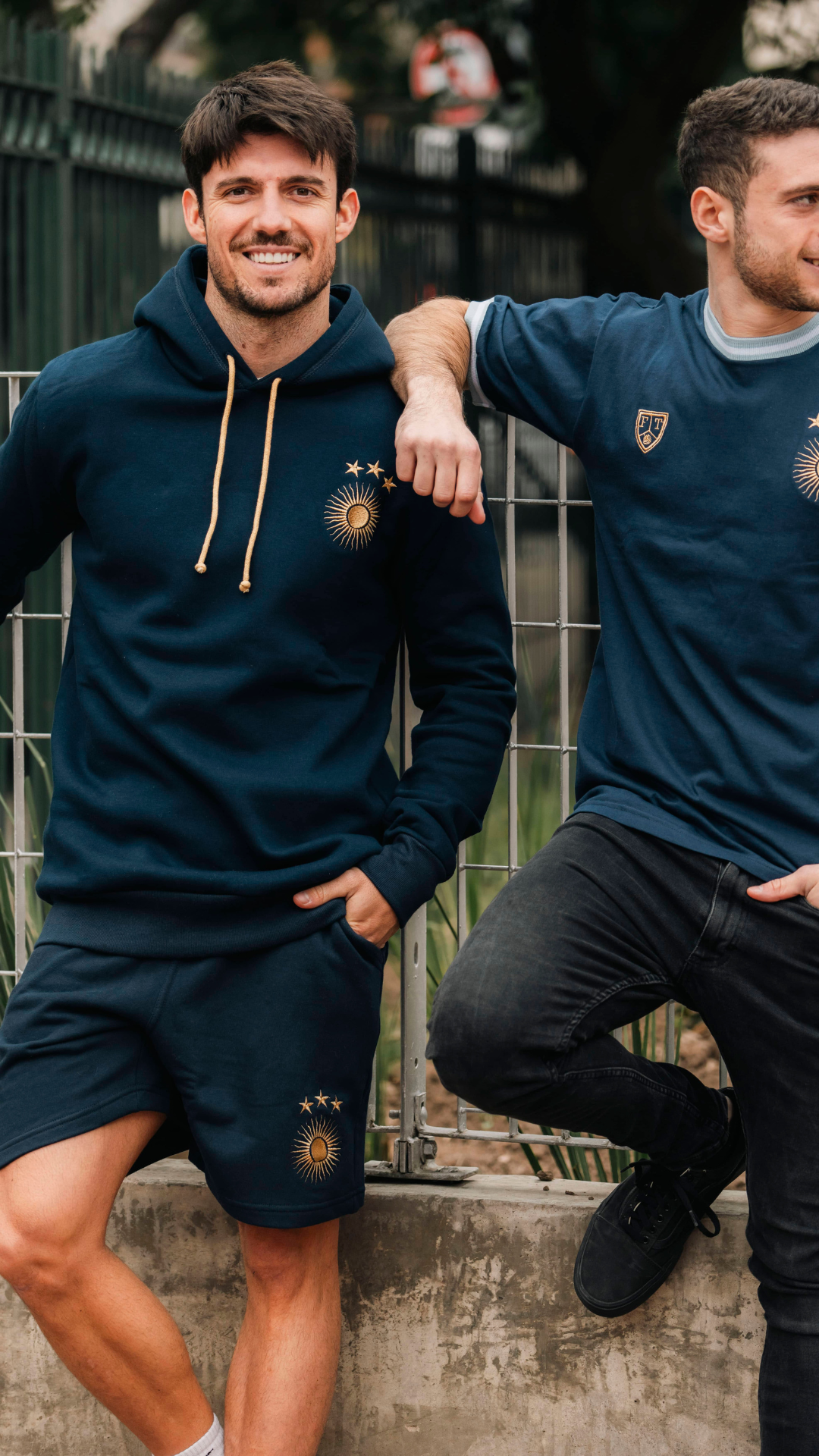 Hoodie Sol Azul Campeones