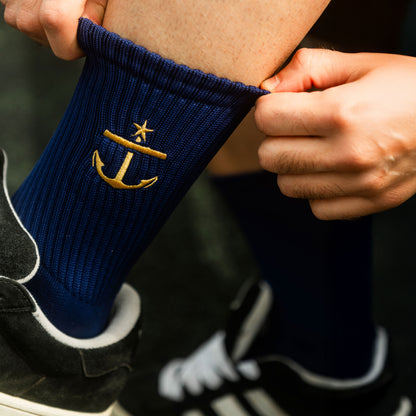 Medias Ancla Azul