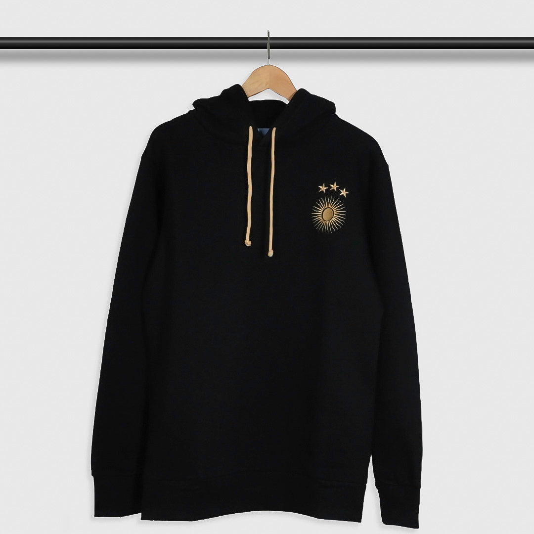 Hoodie Sol Negro Campeones