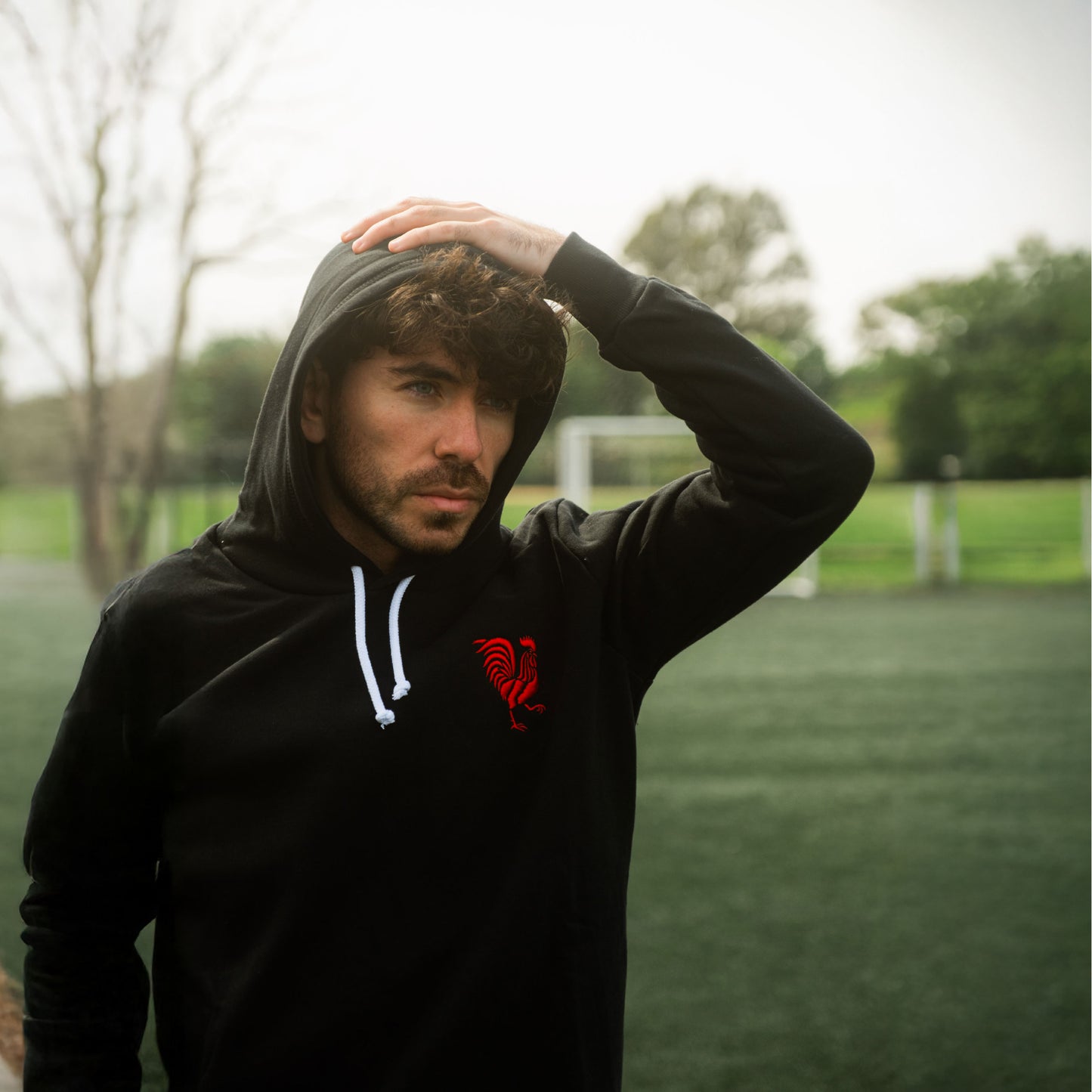 Hoodie Gallina Negro