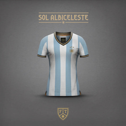 Sol Albiceleste Dama Campeones